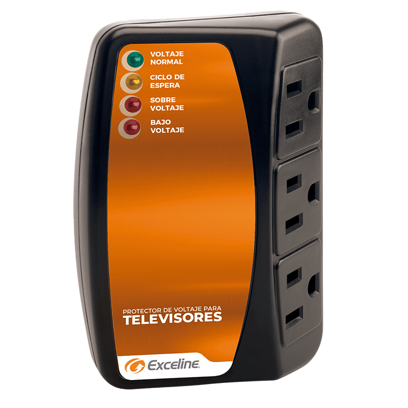 PROTECTOR PARA TELEVISORES 3 TOMAS EXCELINE 0-095