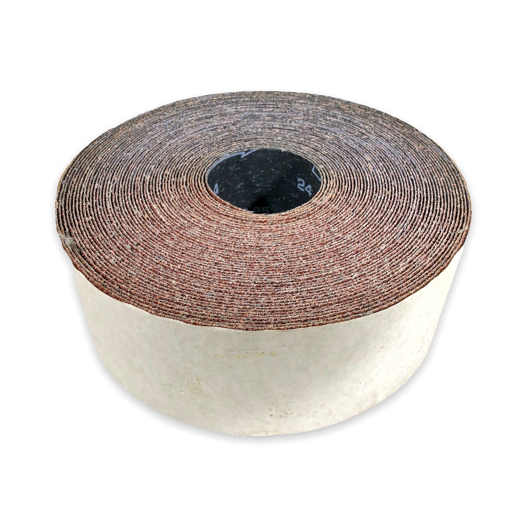 [0-369] LIJA BANDA GRANO 24 x 4" ROLLO 25mts 0-369