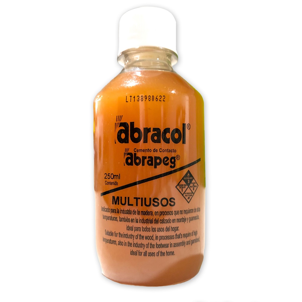 CEMENTO CONTACTO x 250ml ABRACOL 0-520