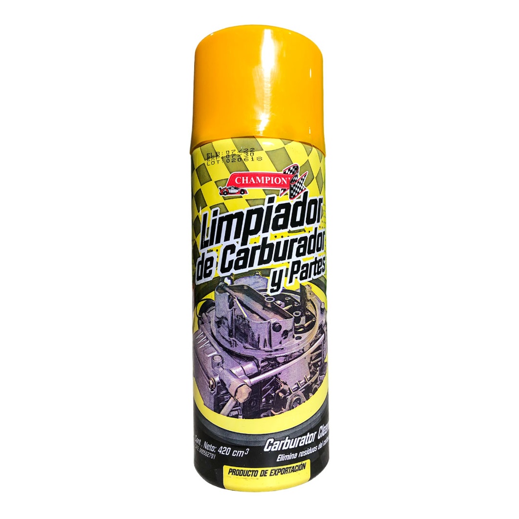 LIMPIADOR DE CARBURADOR 420cc CHAMPION 0-531