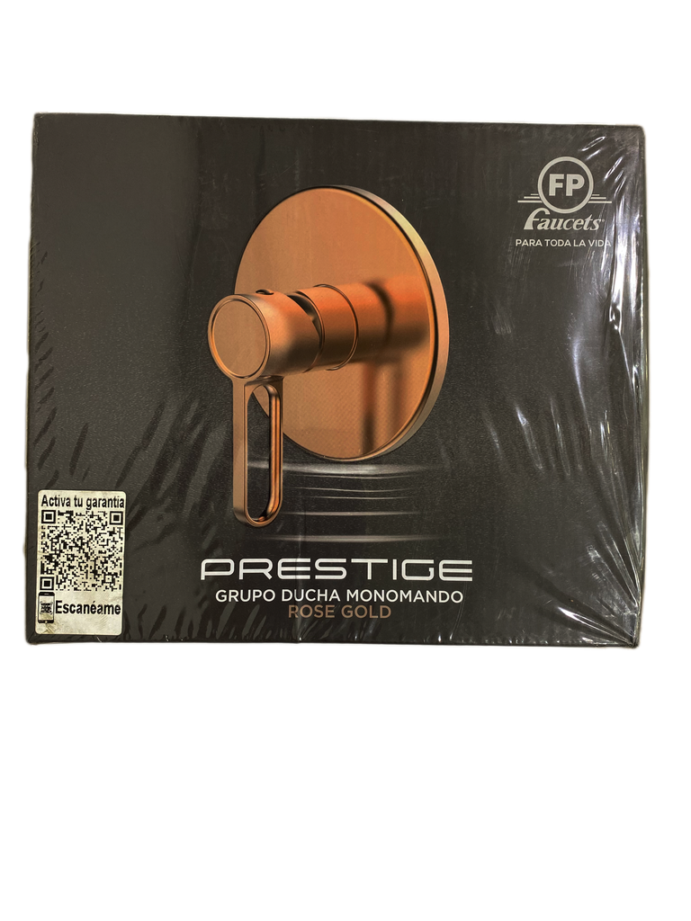 LLAVE P/DUCHA MONOMANDO PRESTIGE GOLD ROSE FP 0-586