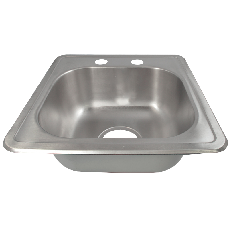 FREGADERO ACERO INOX 38 x 38 CM FERMETAL 0-601