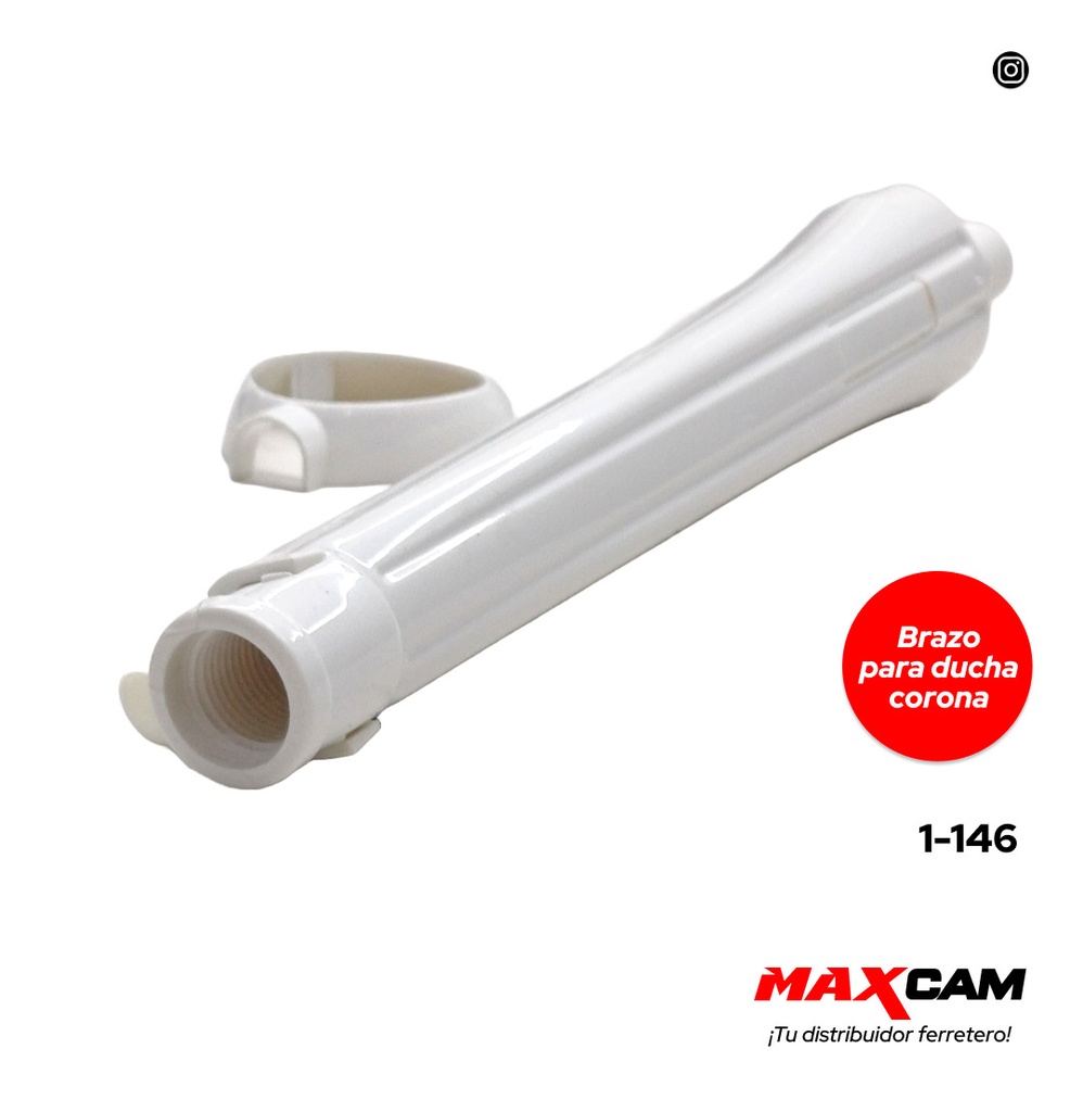 BRAZO P/DUCHA CALENTADOR CORONA 1-146
