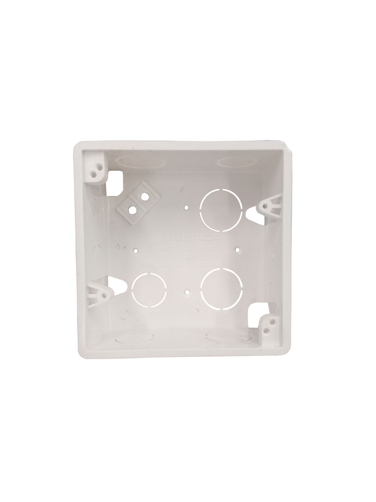 CAJETIN CONDUIT DOBLE 4" x 4" TUBRICA 1-319