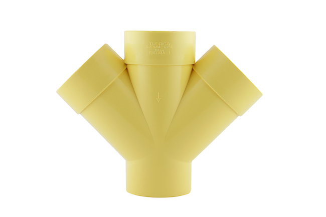 YEE DOBLE AN 110MM TUBRICA 4" 1-345