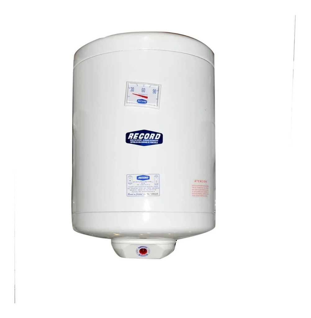 CALENTADOR RECORD 35 LTS 110V 1-478