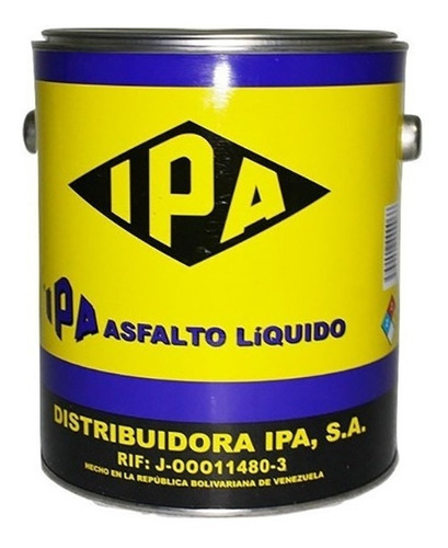 ASFALTO LIQUIDO x GALON IPA 1-685