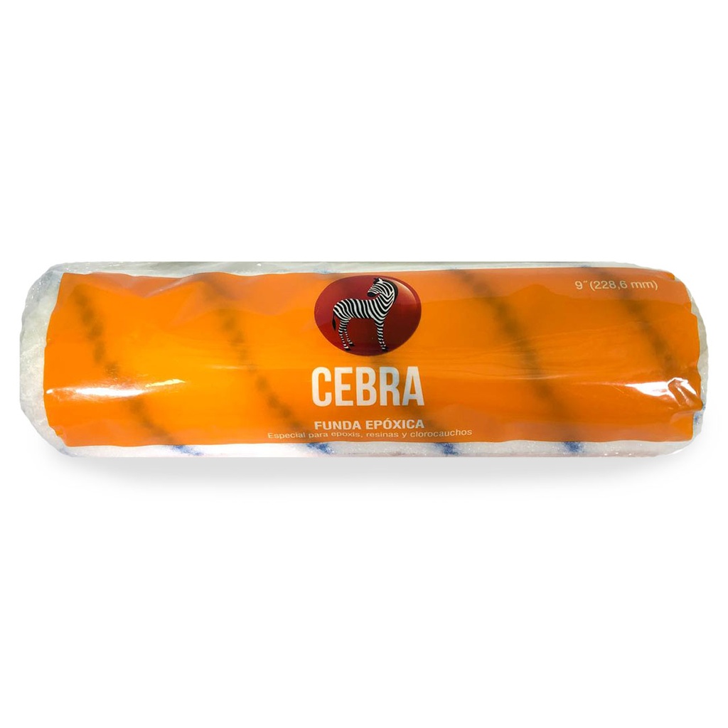 FUNDA EPOXICA 9" CEBRA 1-732
