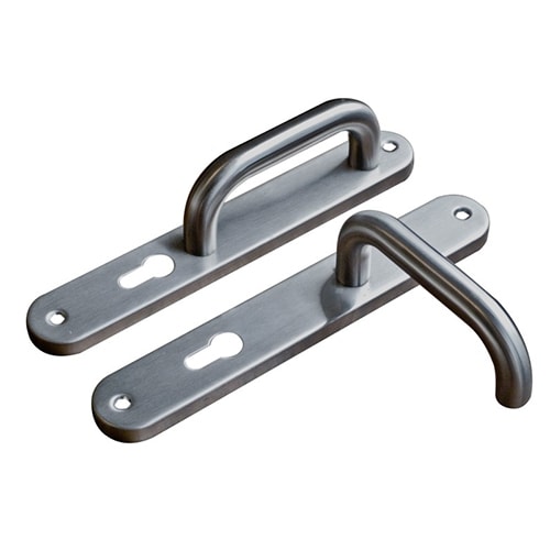 MANILLA INOX FIJO/MOVIL PLATA VISA LOCK 1-748