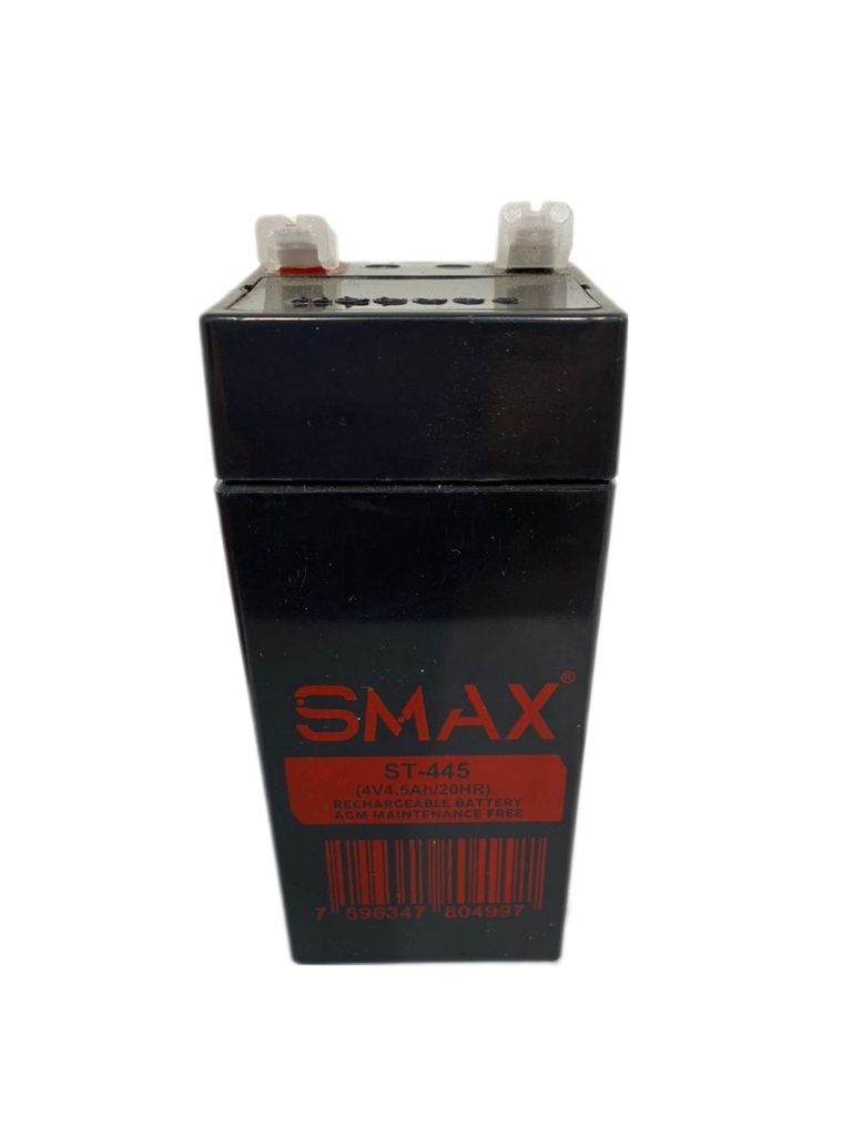 BATERIA AGM 4V 4.5AH 20HR SMAX 1-898