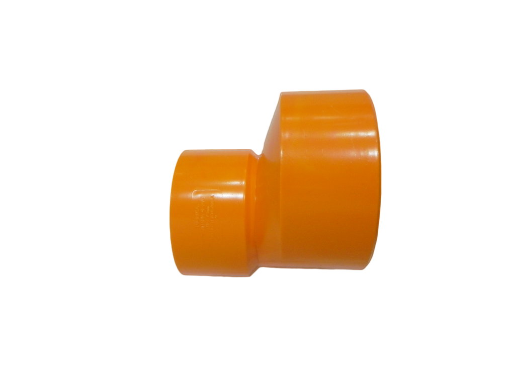 REDUCCION AN 110MM x 75MM NARANJA TUBRICA 4" A 3" 1-934