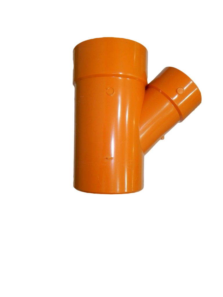 YEE REDUC AN 110MM x 50MM NARANJA TUBRICA 4" A 2" 1-939