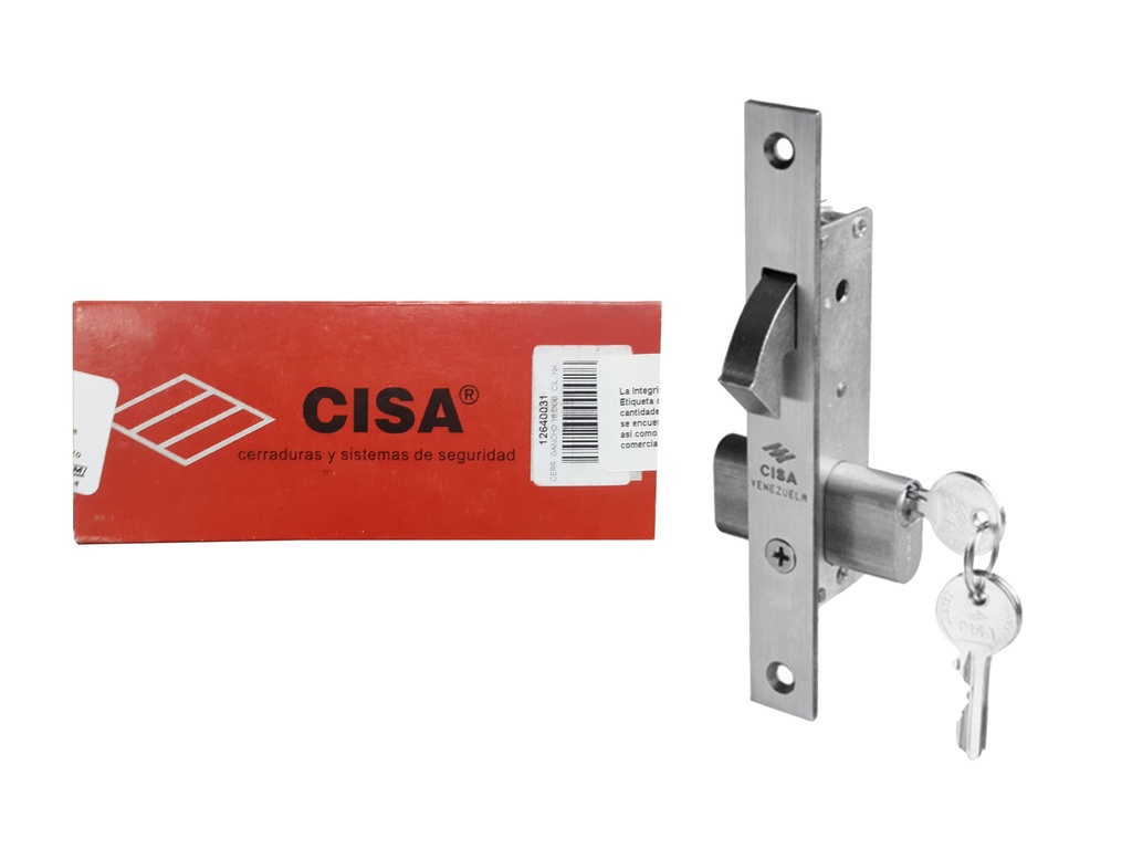 CERRADURA DE GANCHO 16MM CIL 54MM CISA 2-321