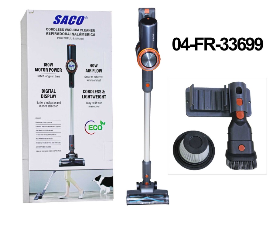 ASPIRADORA RECARGABLE 180W 9-407