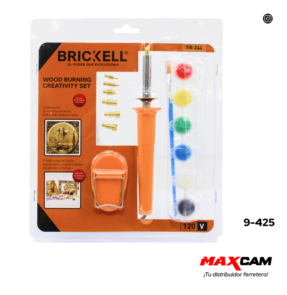 PIROGRABADOR C/PINTURA SCAN BRIK 9-425