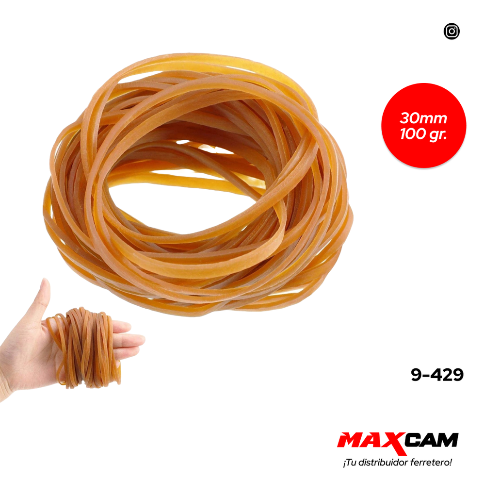 LIGA DE GOMA 38MM x 100GR BENSSINI 9-429