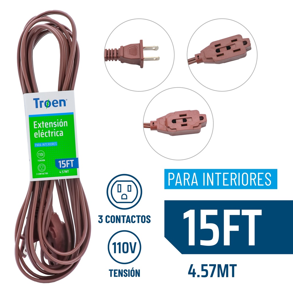 EXTENSION ELECTRICA 4.57 MTS TROEN 9-478