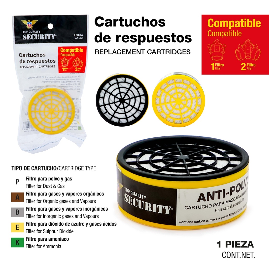 REPUESTO FILTRO O CARTUCHO SECURITY 9-494