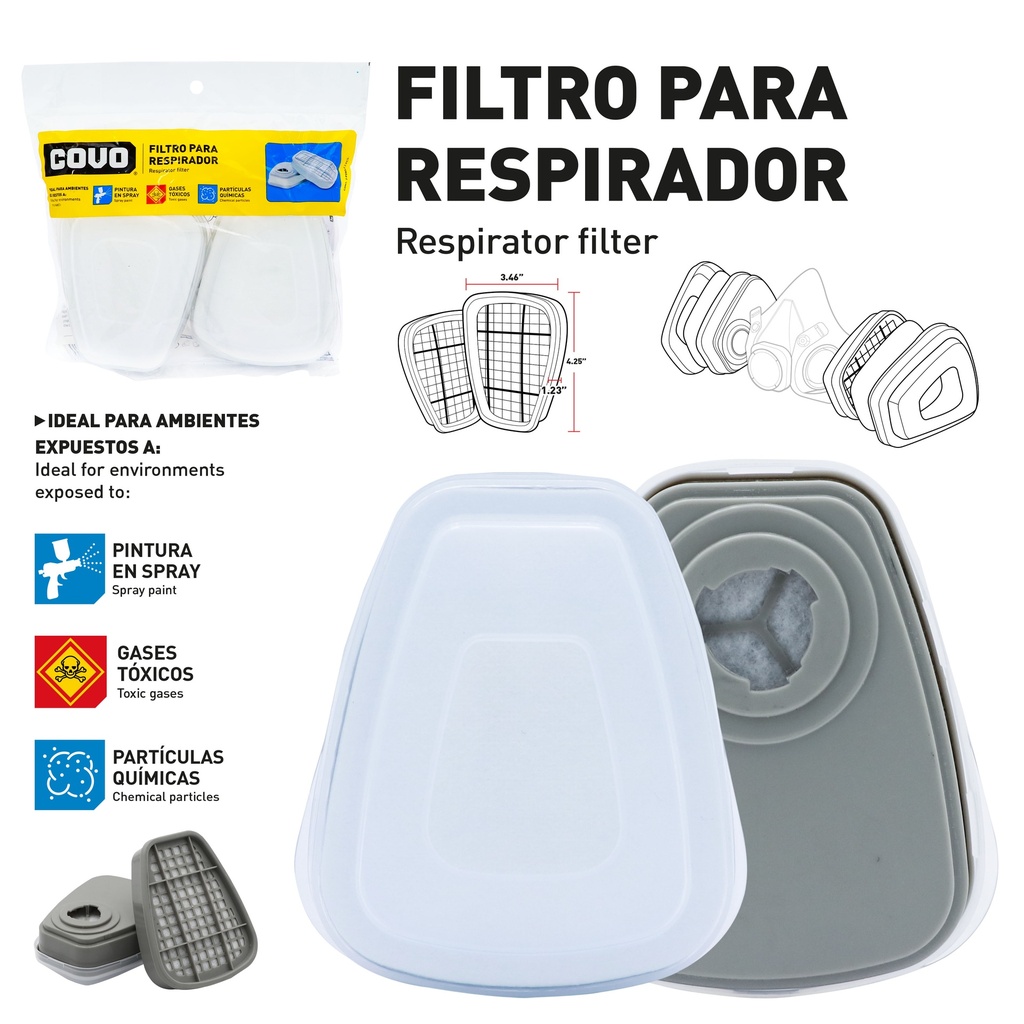 REPUESTO FILTRO O CARTUCHO COVO 9-497