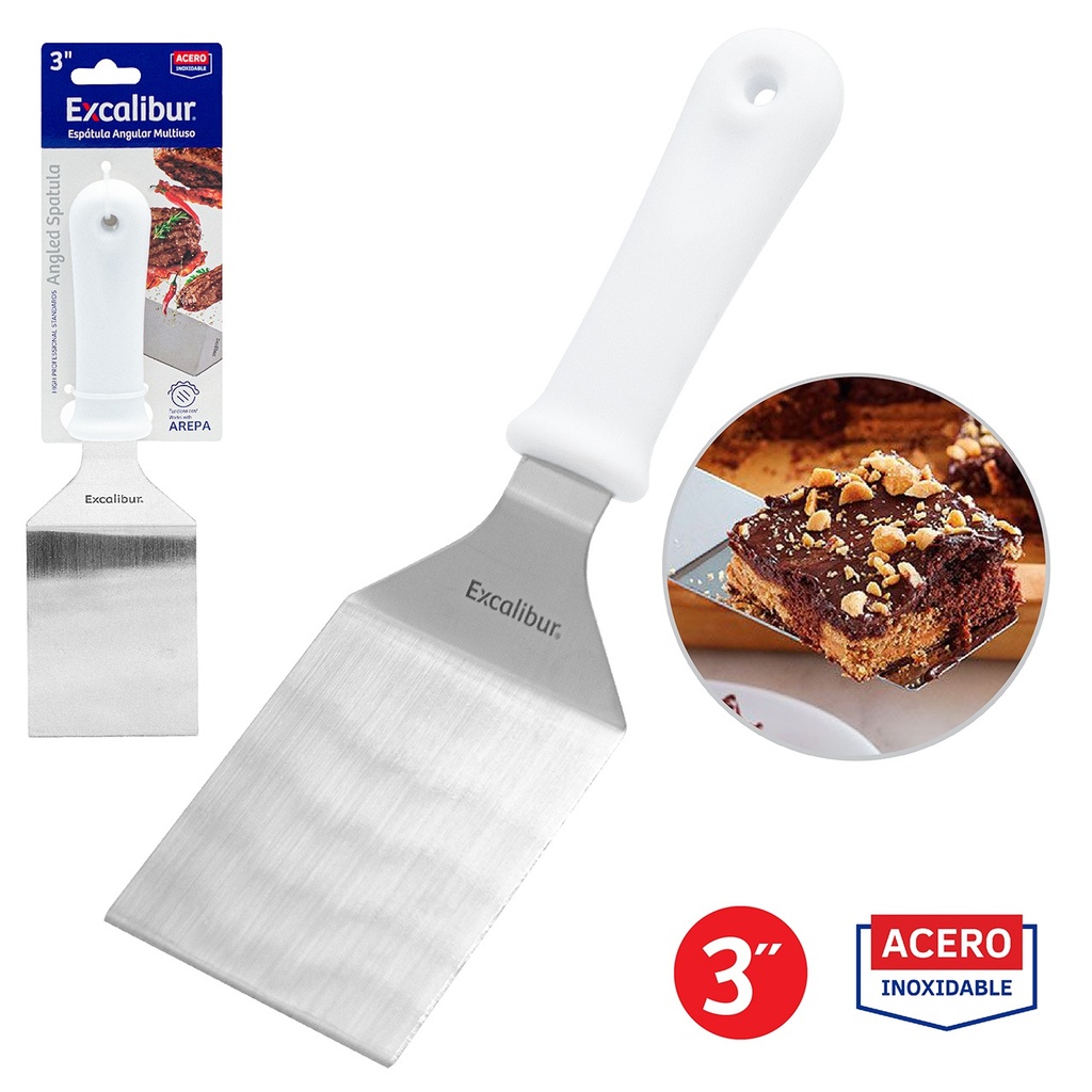ESPATULA ACERO INOX 3" EXCALIBUR 9-557