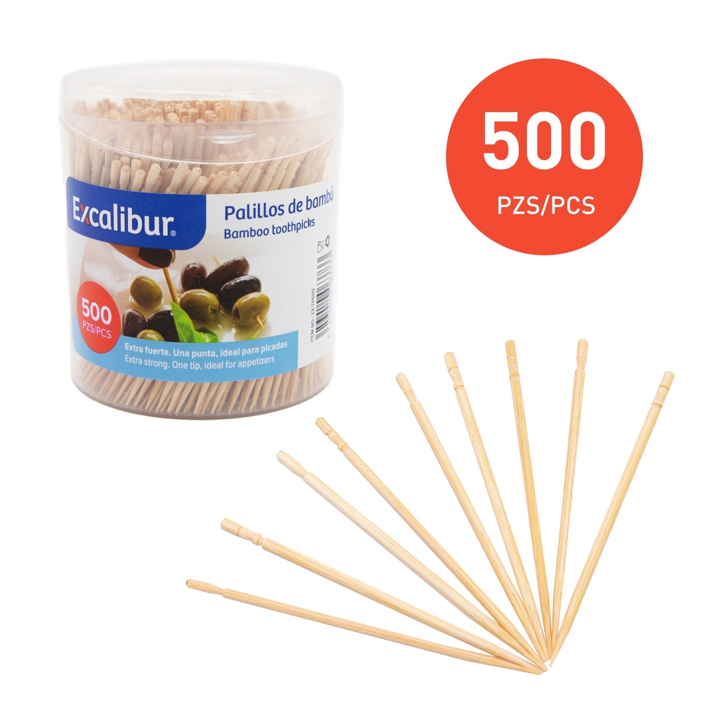 PALILLOS x 500 UNID EXCALIBUR 9-563