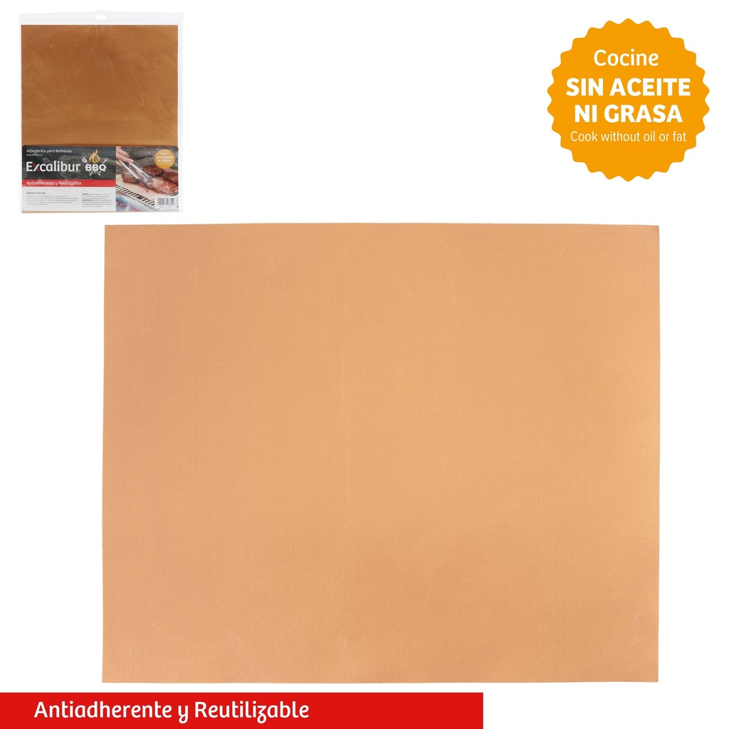 TAPETE P/PARRILLA REUTILIZABLE EXCALIBUR 9-582