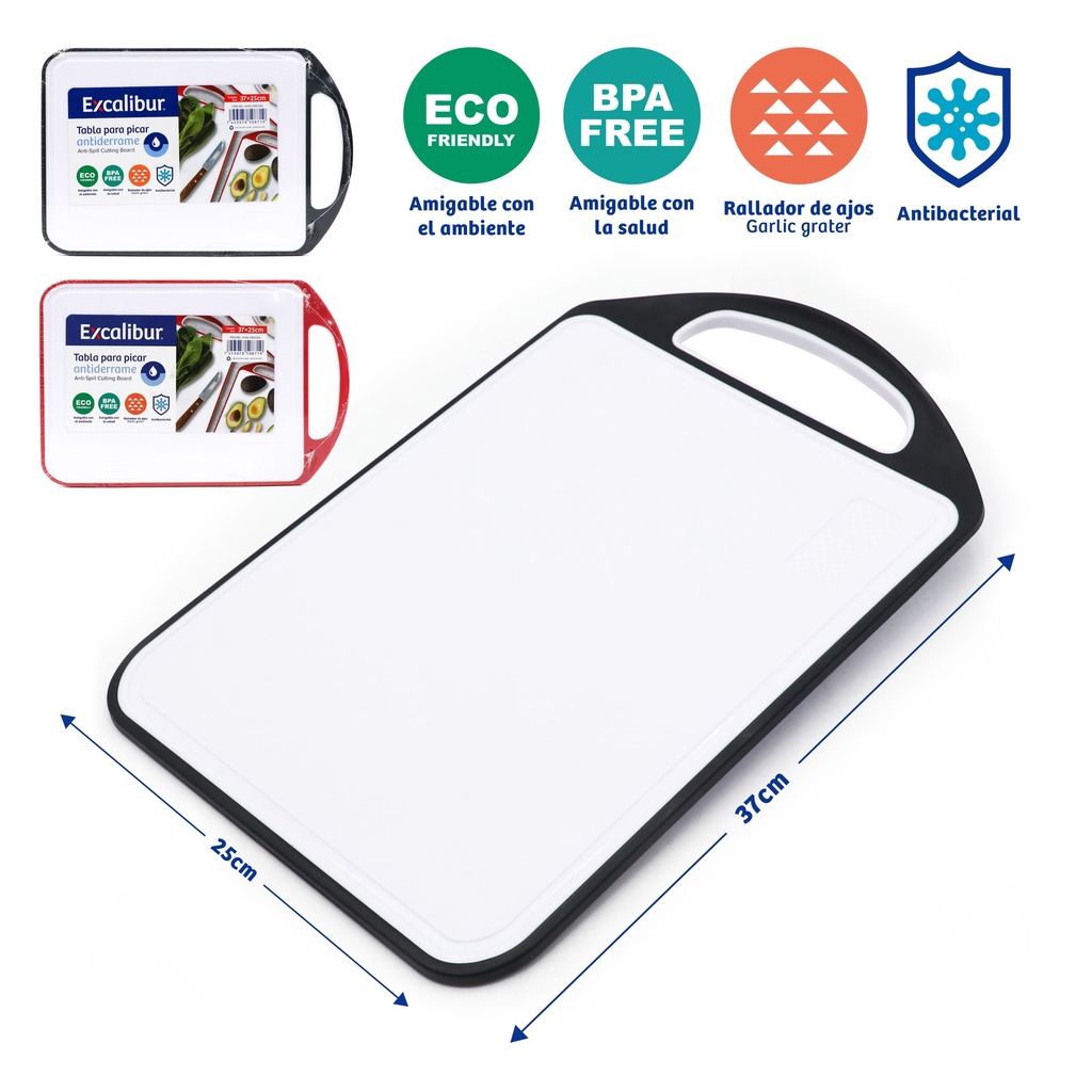 TABLA P/PICAR PLAST 37 x 25CM EXCALIBUR 9-583