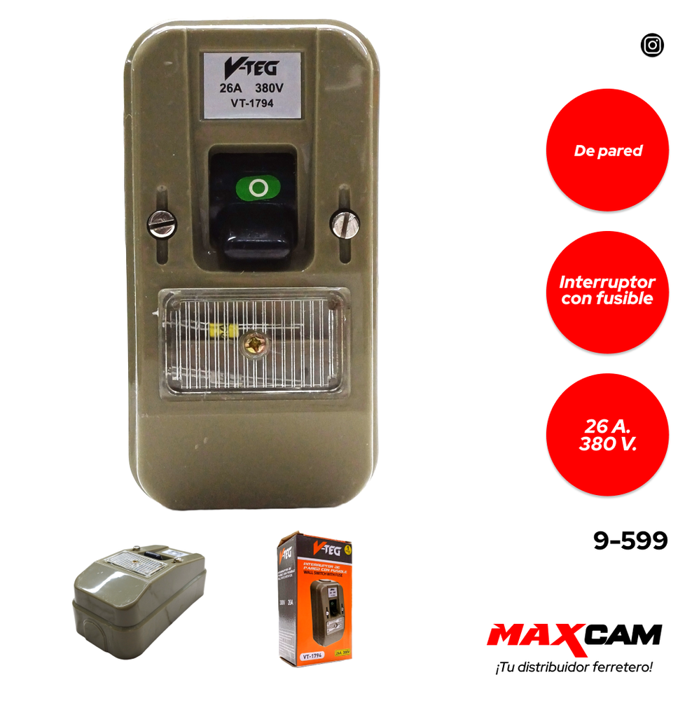 INTERRUPTOR 602 V-TEG 9-599