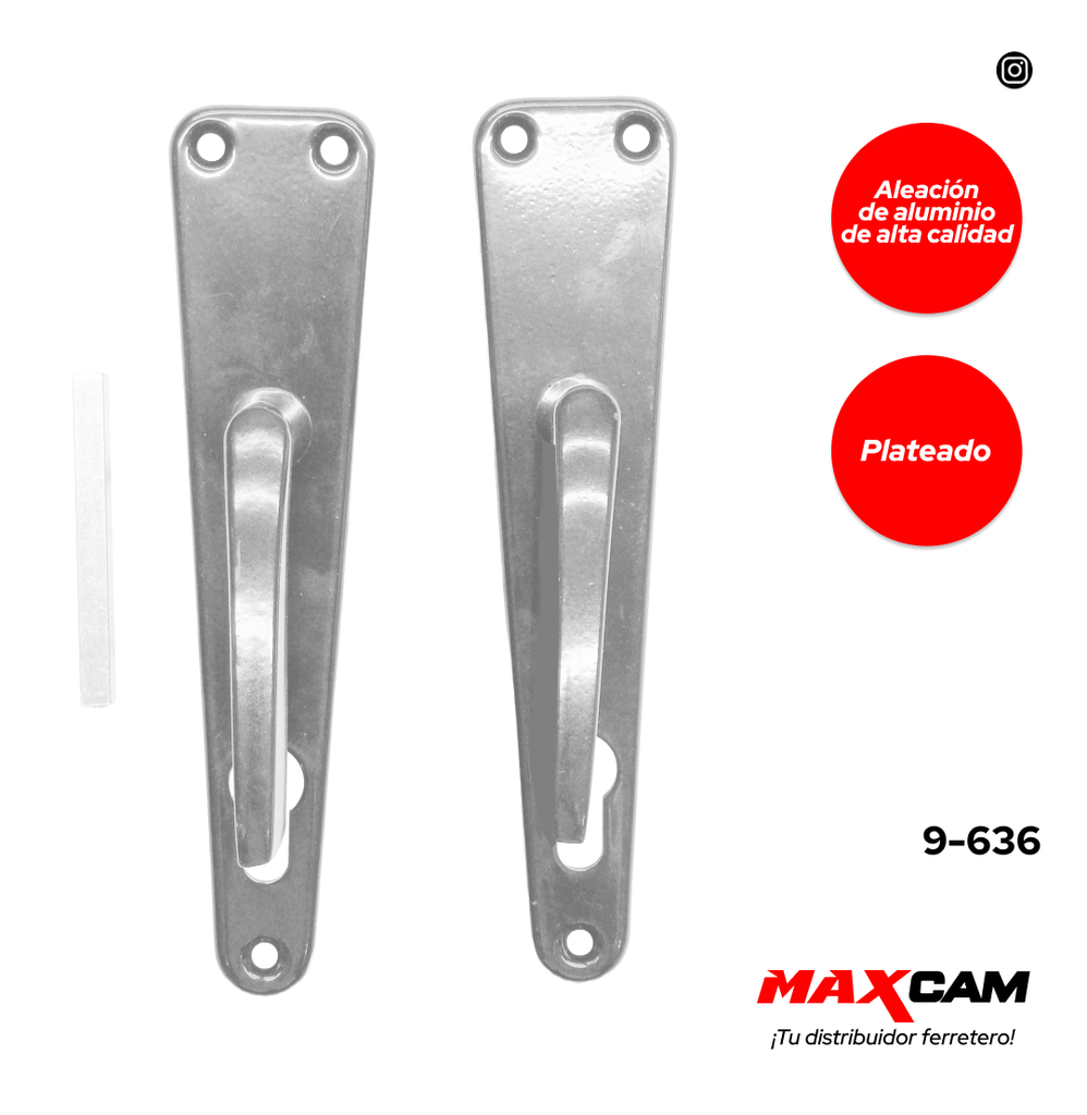 MANILLA DE ALUMINIO MOVIL/MOVIL PLATEADA DIESEL T 9-636