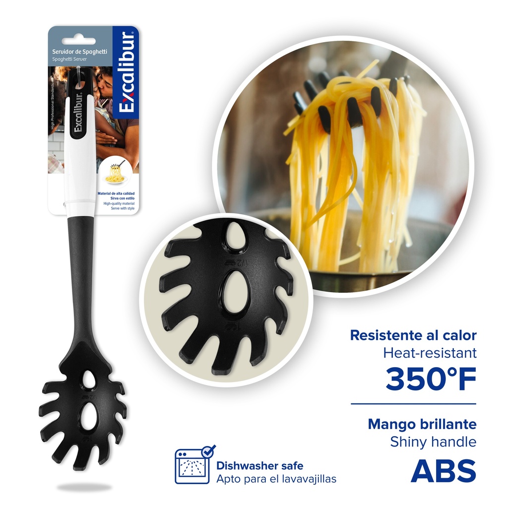 CUCHARA P/PASTAS EXCALIBUR 9-667