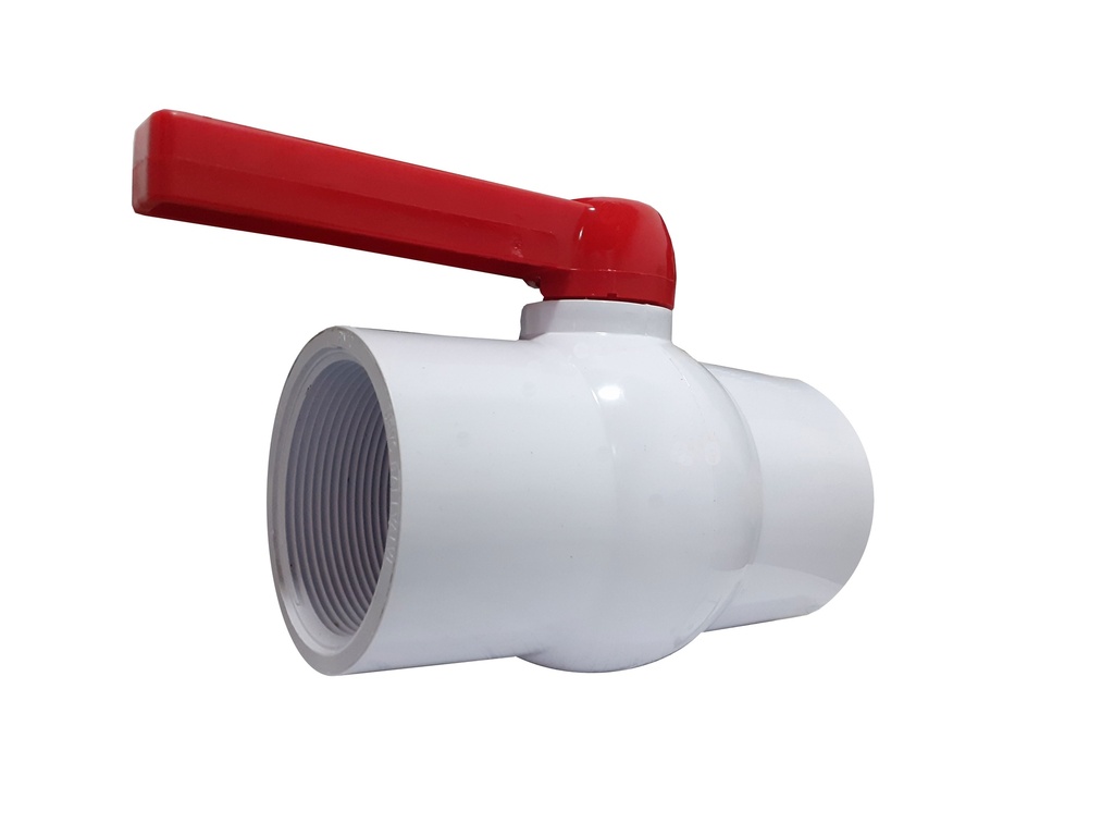 LLAVE DE BOLA PVC C/ROSCA x 4" MAXI TOOLS 4-906