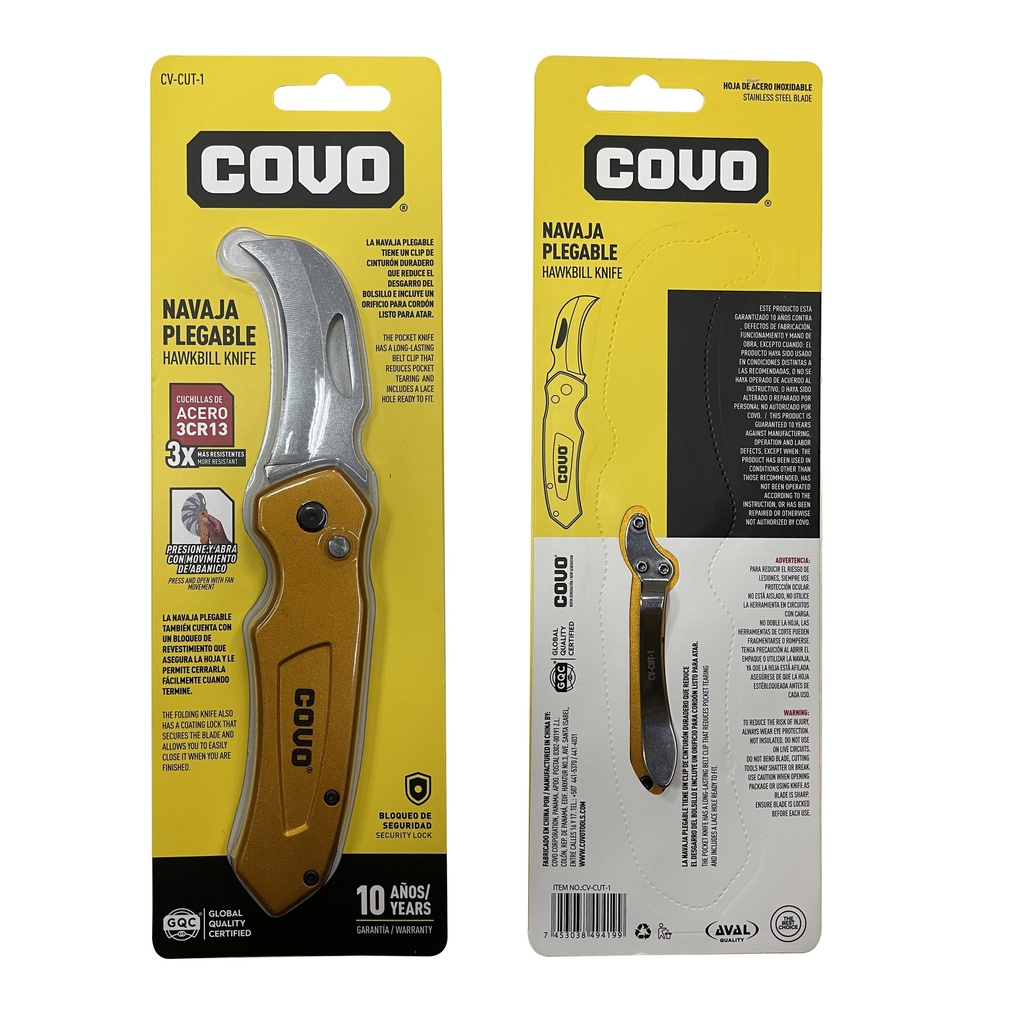 NAVAJA ELECTRICISTA COVO 4-945