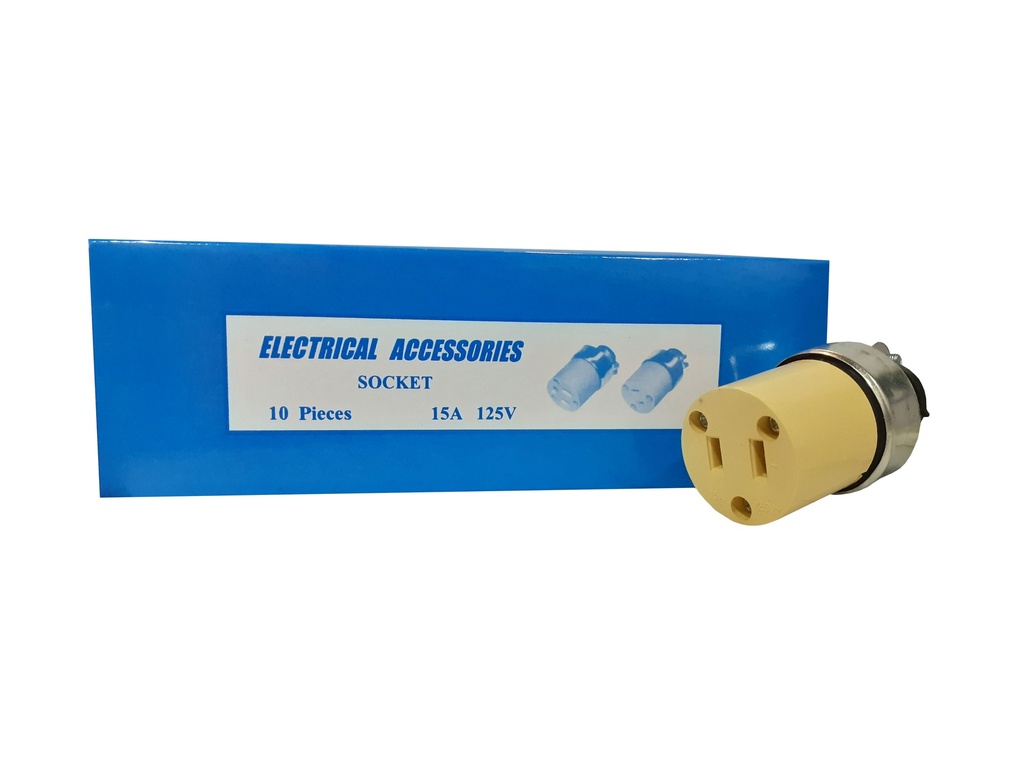 TOMA VINIL METAL 2P ELECTRICAL ACCESSORIES 4-947