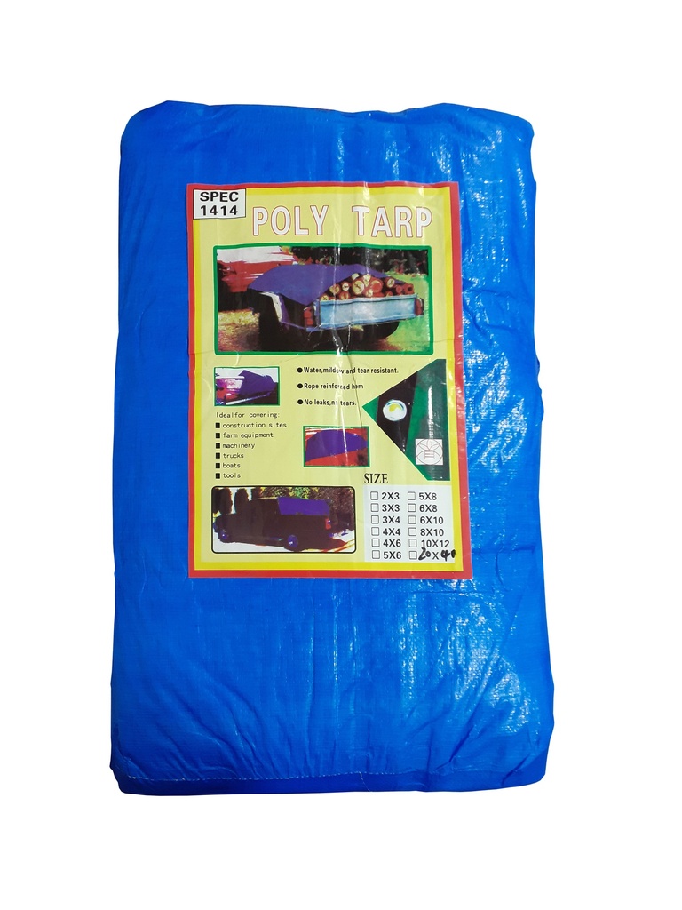 LONA PLASTICA 10X12 (PIE) 4-972