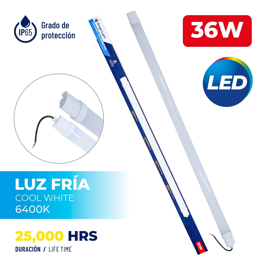 LAMPARA DE TUBO LED ANGEL LIGHT 5-120