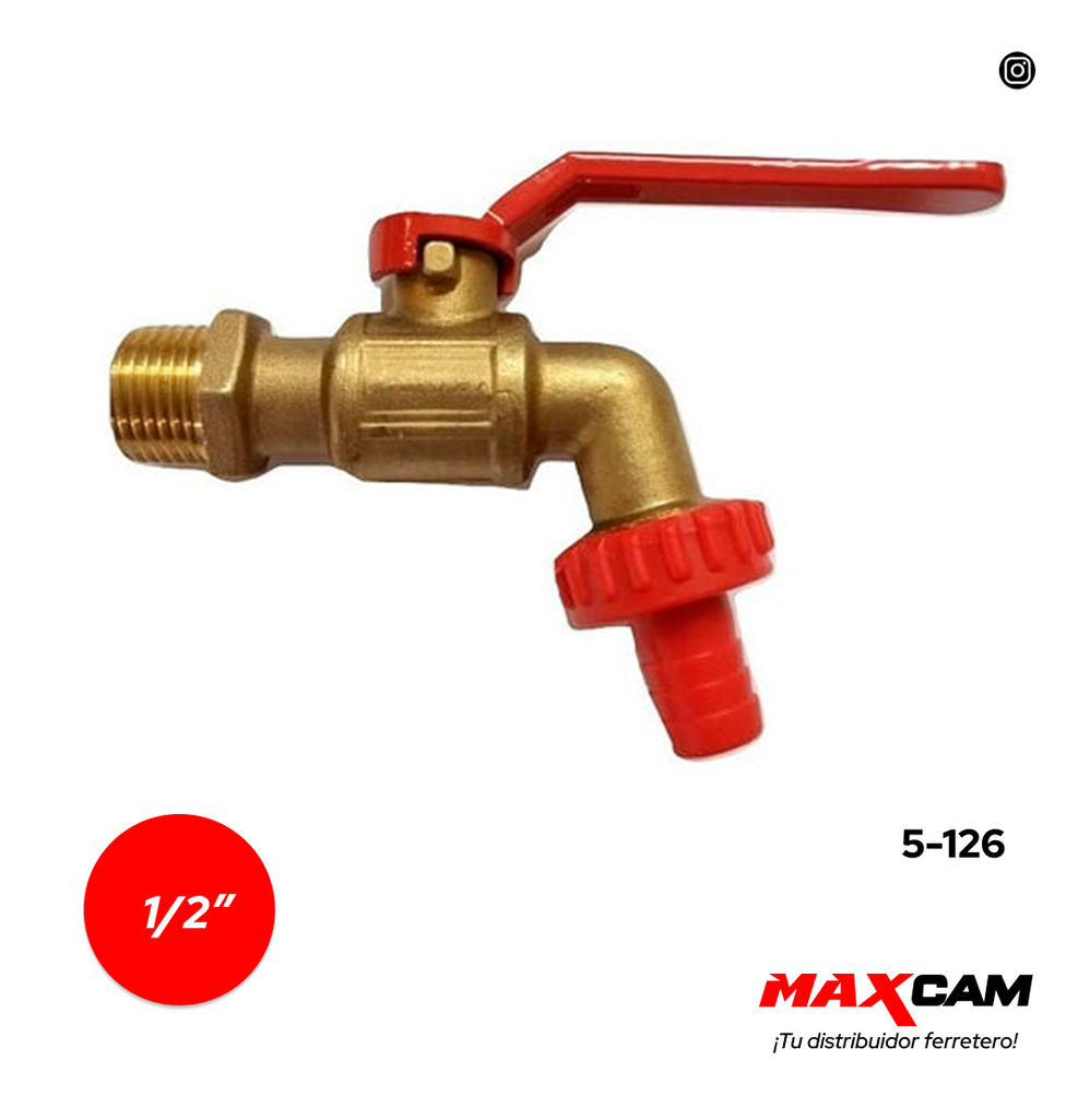 LLAVE MANGUERA PASO RAPIDO GRIMAX 5-126