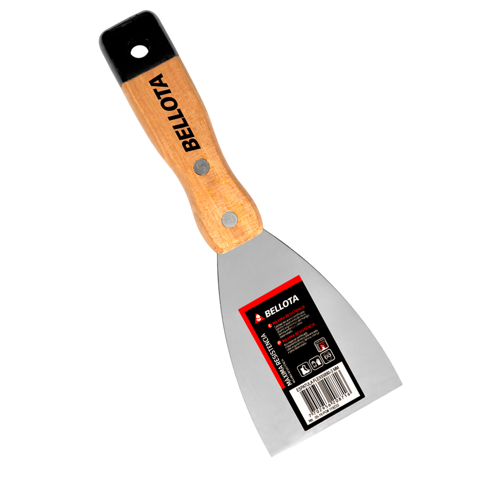 ESPATULA FLEXIBLE M/MADERA 3" BELLOTA 2-502