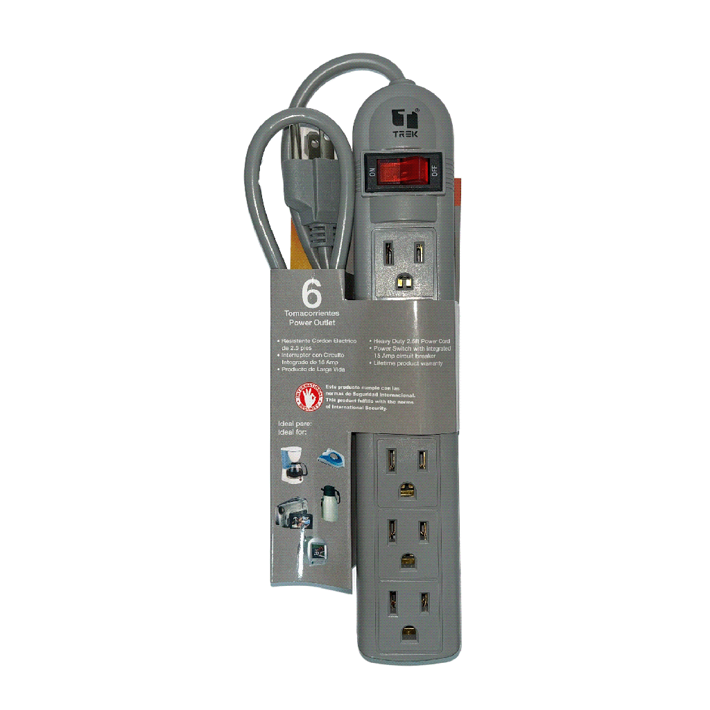 REGLETA 6 TOMAS TREK 8-181