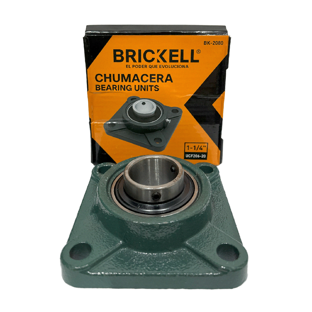 [8-186] CHUMACERA CUADRADA 1 1/4" BRICKELL 8-186