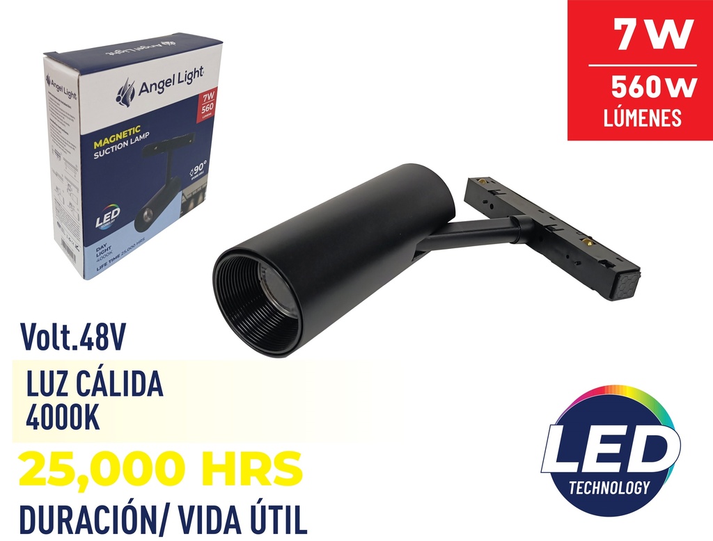 LAMPARA LED MAGNETICA 7W ANGEL LIGHT 8-402