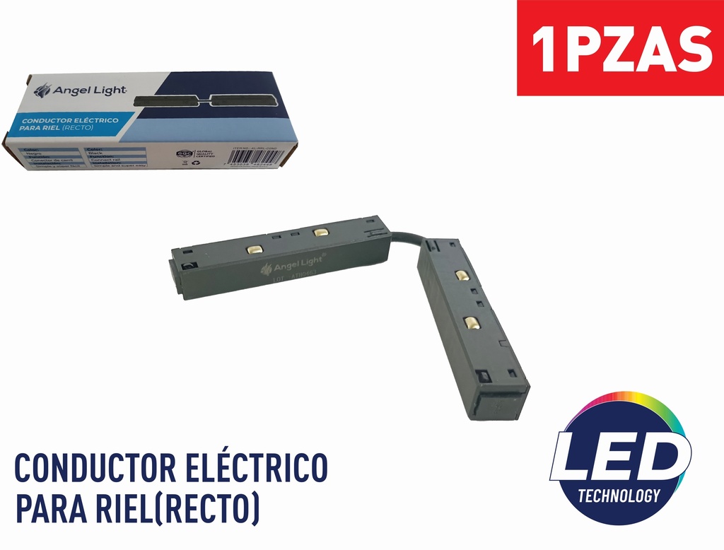 CONDUCTOR P/RIEL RECTO ANGEL LIGHT 8-412
