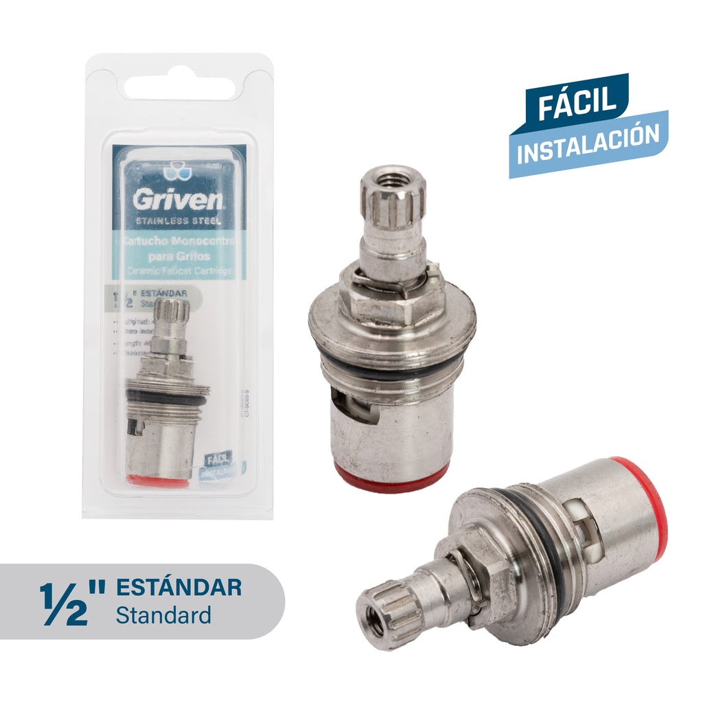 VASTAGO ACERO INOX GRIVEN 8-493