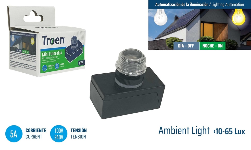MINI FOTOCELDA 5A TROEN 8-561