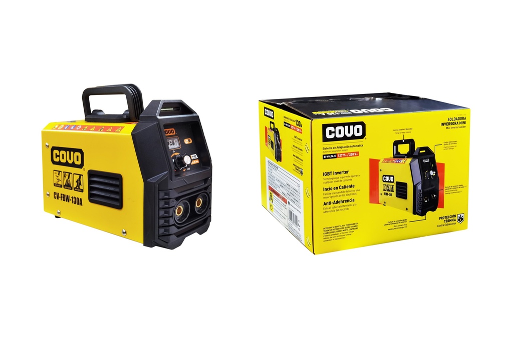 MINI INVERSOR SOLDADOR 130AMP 110/220 COVO 8-683