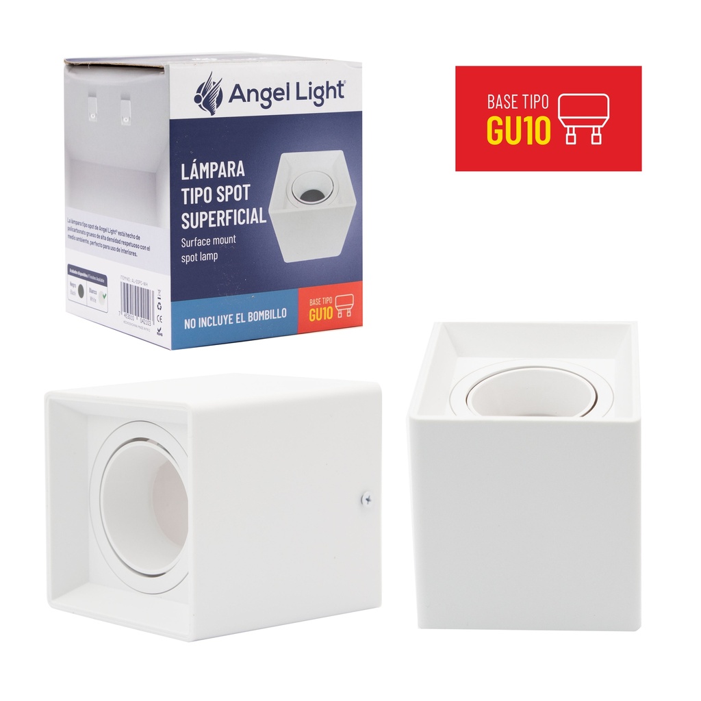 LAMPARA LED CUAD SUPERF BLANCA ANGEL L 8-859