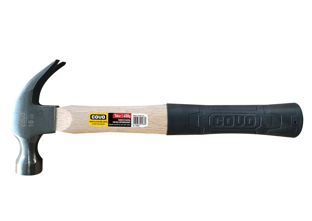 MARTILLO C/MANGO MIXTO 16 OZ COVO 8-885