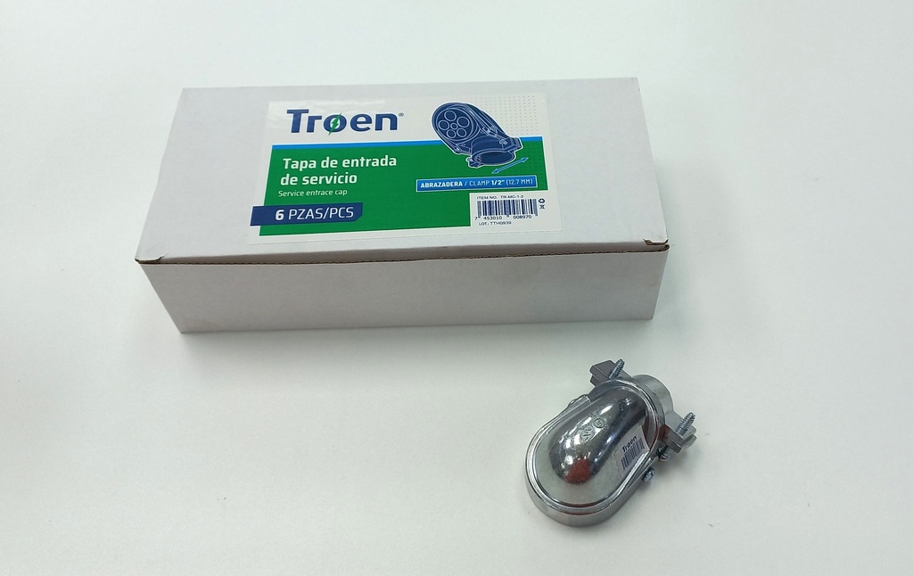 CABEZOTE GALV x 1/2" TROEN 8-905