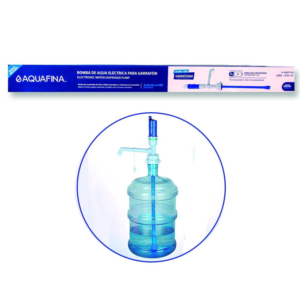 [7-007] BOMBA AUTOMATICA P/BOTELLON AQUAFINA 7-007
