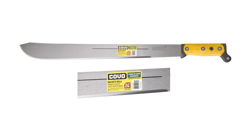 MACHETE RULA 24" MANGO PLAST COVO 7-013