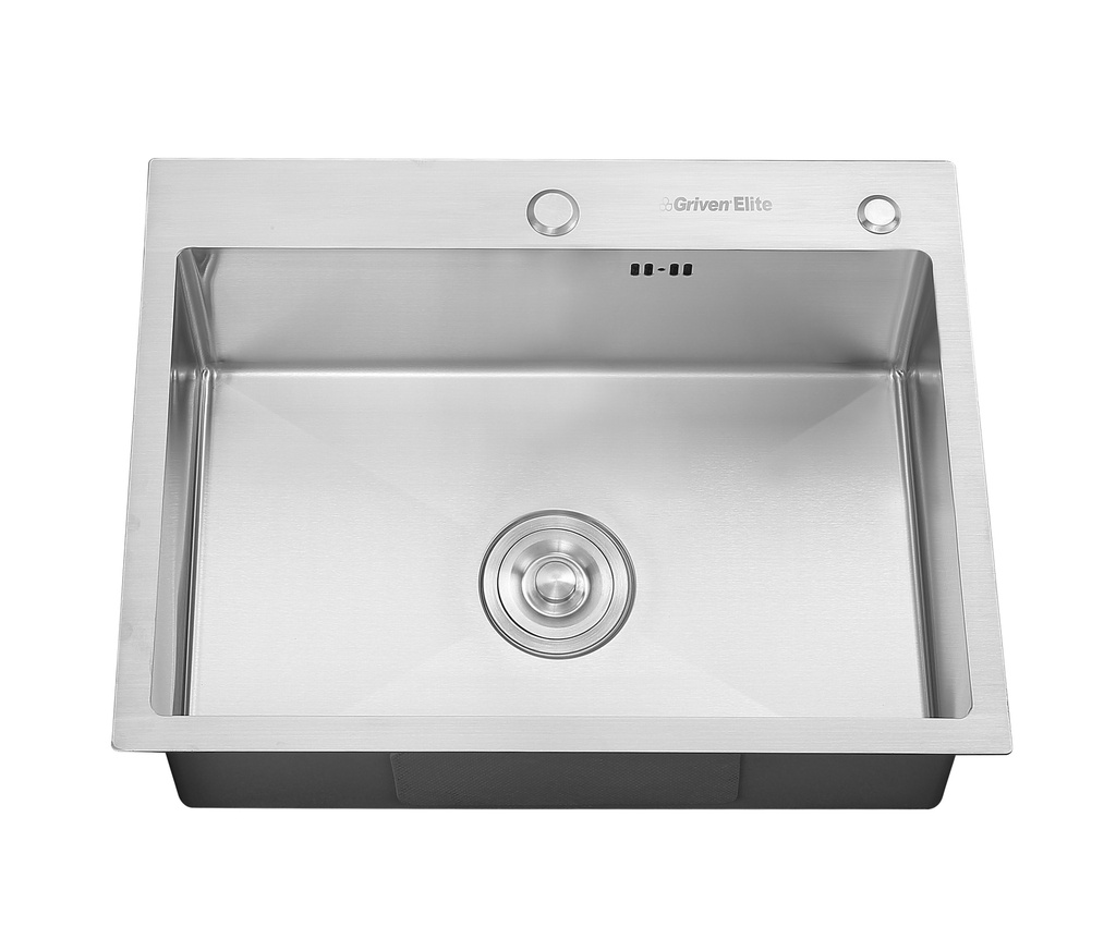 FREGADERO ACERO INOX 60X45CM GRIVEN ELITE 7-035